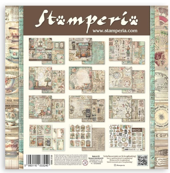 Brocante Antiques 12x12 Inch Paper Pack (SBBL150) *