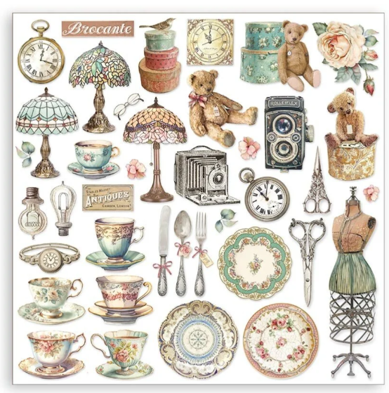 Brocante Antiques 12x12 Inch Paper Pack (SBBL150) *