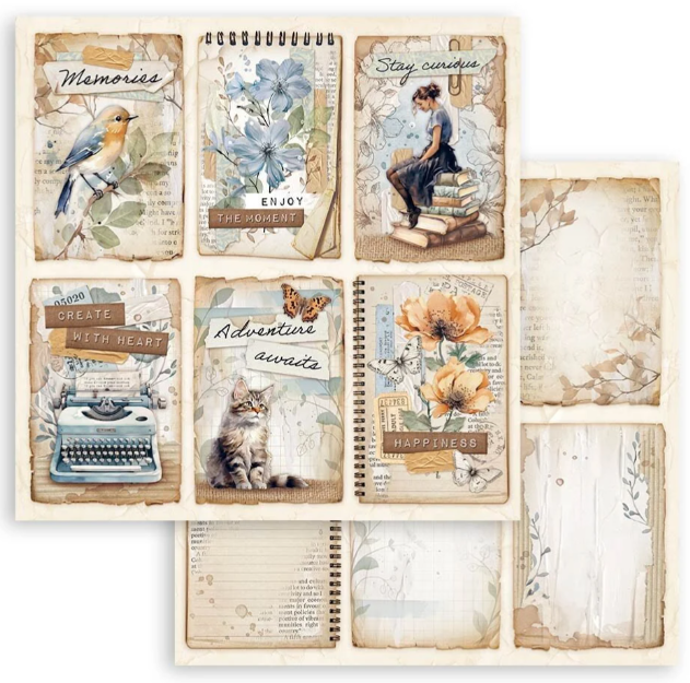 Create Happiness Secret Diary 12x12 Inch Paper Pack (SBBL152) *