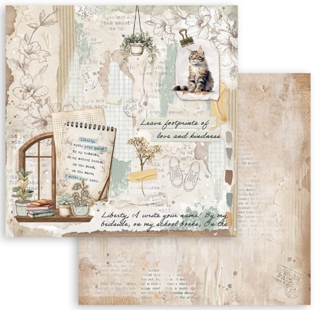 Create Happiness Secret Diary 12x12 Inch Paper Pack (SBBL152) *