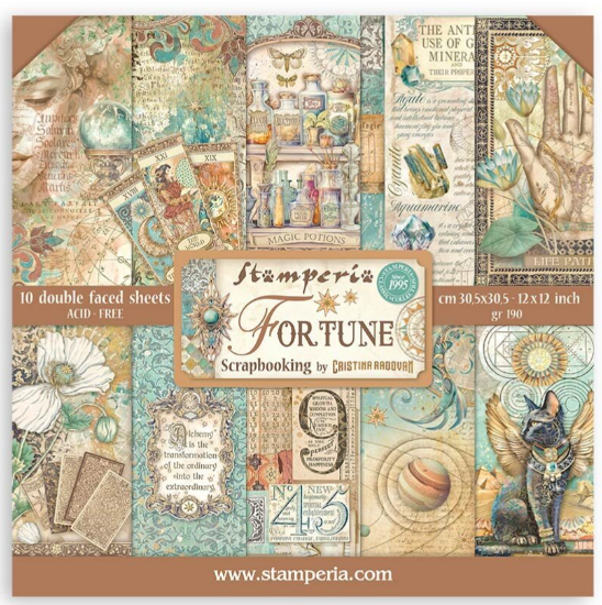 Fortune 12x12 Inch Paper Pack (SBBL153) *