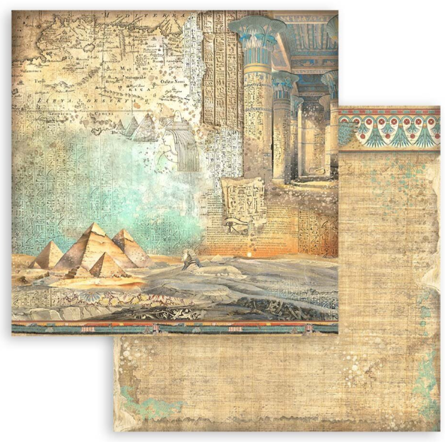 Land of Pharaohs Maxi Background 12x12 Inch Paper Pack (SBBL154) *