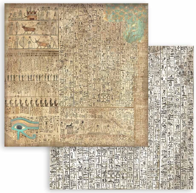 Land of Pharaohs Maxi Background 12x12 Inch Paper Pack (SBBL154) *