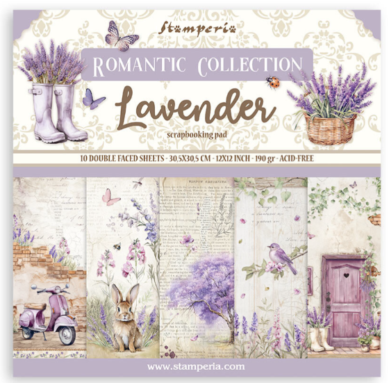 Lavender 12x12 Inch Paper Pack (SBBL155) *