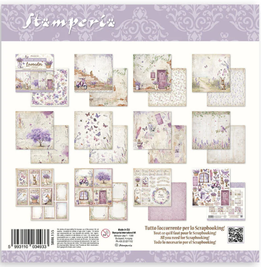 Lavender 12x12 Inch Paper Pack (SBBL155) *