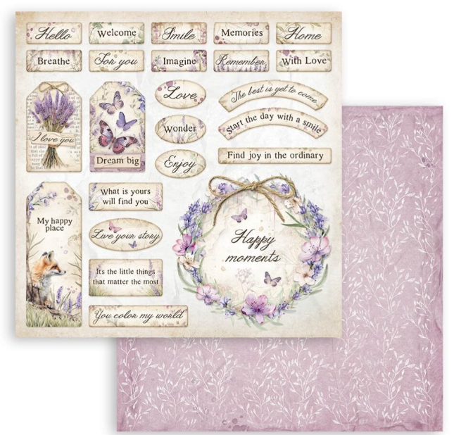 Lavender 12x12 Inch Paper Pack (SBBL155) *