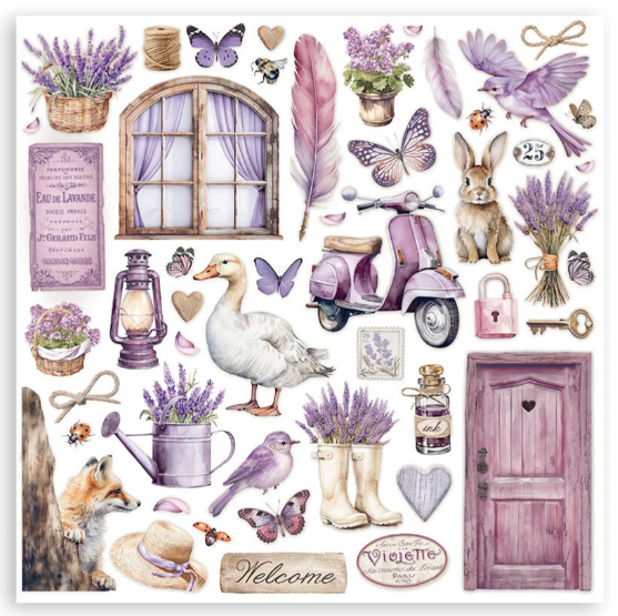 Lavender 12x12 Inch Paper Pack (SBBL155) *