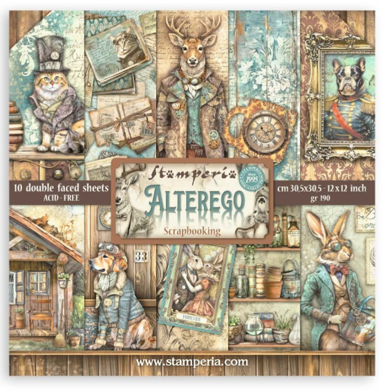 Alterego 12x12 Inch Paper Pack (SBBL161) *