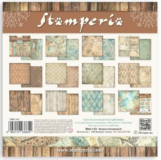 Alterego 12x12 Inch Paper Pack Maxi Backgrounds Selection (SBBL162) *