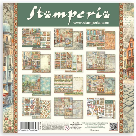Art of Travelling 12x12 Inch Paper Pack (SBBL164) *