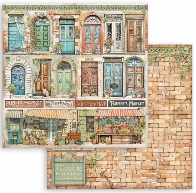 Art of Travelling 12x12 Inch Paper Pack (SBBL164) *