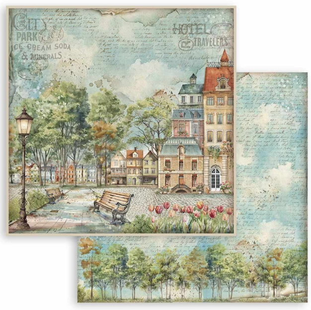 Art of Travelling 12x12 Inch Paper Pack (SBBL164) *