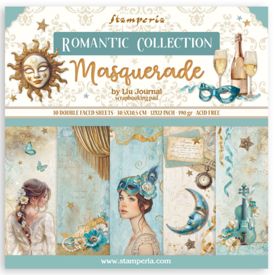 Masquerade 12x12 Inch Paper Pack (SBBL165) *