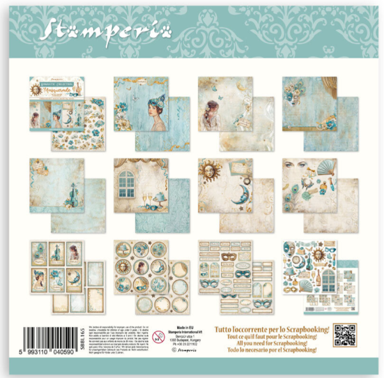 Masquerade 12x12 Inch Paper Pack (SBBL165) *