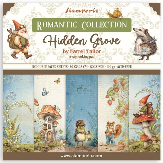 Hidden Grove 12x12 Inch Paper Pack (SBBL168) *