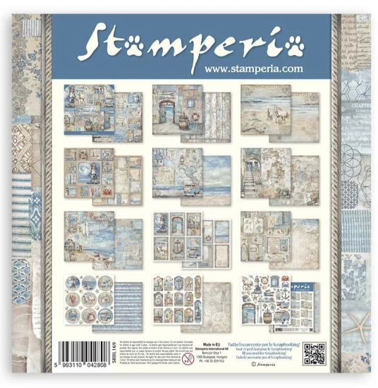 Silent Sea 12x12 Inch Paper Pack (SBBL169) *