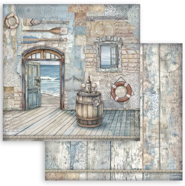 Silent Sea 12x12 Inch Paper Pack (SBBL169) *