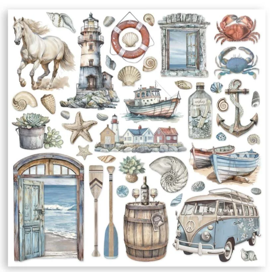 Silent Sea 12x12 Inch Paper Pack (SBBL169) *