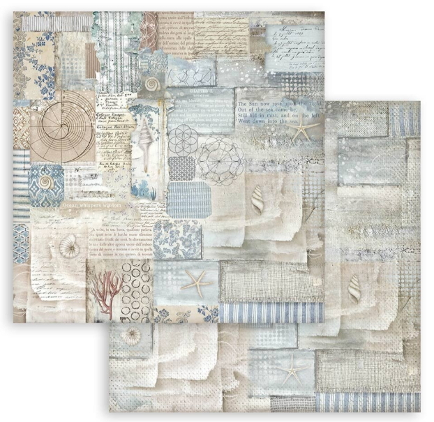 Silent Sea Maxi Background Selection 12x12 Inch Paper Pack (SBBL170) *
