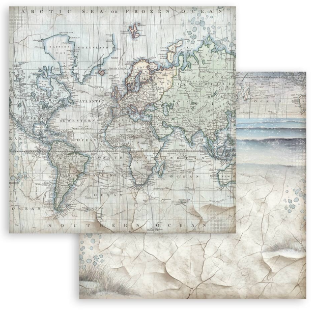 Silent Sea Maxi Background Selection 12x12 Inch Paper Pack (SBBL170) *