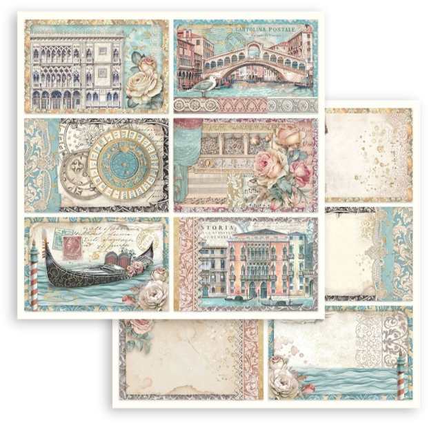 Venice City of Art 12x12 Inch Paper Pack (SBBL172) *