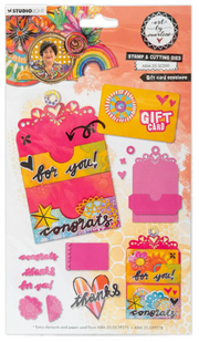 Gift Card Envelope Stamp and Cutting Dies - SCD91*