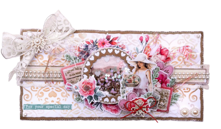 Studio Light • Jenine's Mindful Art Stamp And Cutting Dies Sending You Love Heart Atc (JMA-SYL-SCD92) *