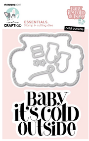 Creative Craftlab • Essentials Stamp And Cutting Dies Cold Outside (CCL-ES-SCD94) *
