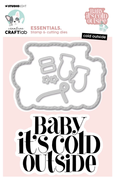 Creative Craftlab • Essentials Stamp And Cutting Dies Cold Outside (CCL-ES-SCD94) *