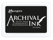 Ranger • Archival ink pad Jet black (031468)