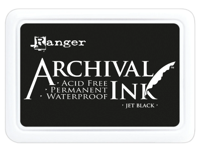 Ranger • Archival ink pad Jet black (031468)