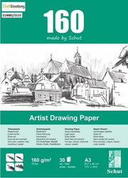 Schut Artist Drawing Paper 160 gram A3 bloc a 30 vel (SCH11533)