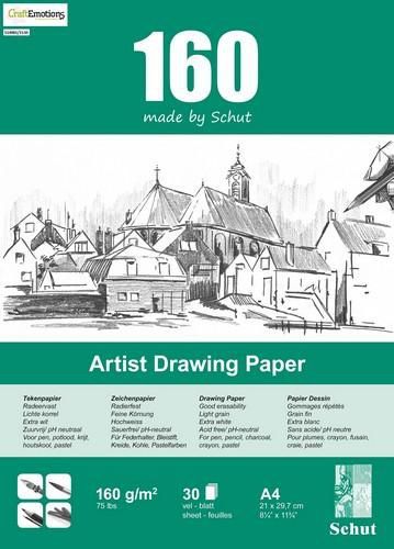 Schut Artist Drawing Paper 160 gram A4 bloc a 30 vel (114981/1530)