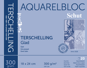 Schut Terschelling Aquarelblok glad 18x24cm 300 gram - 20 sheets (SCH21038)