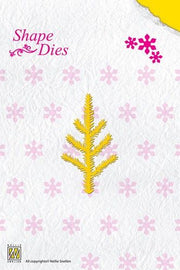 Shape Dies - Christmas pine branch (SD021) (AFGEPRIJSD)