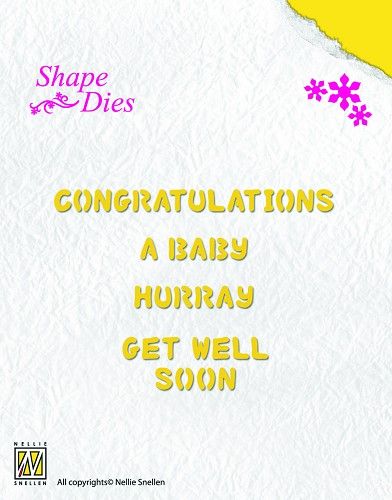 Shape Dies - English texts-1 (SD028) (AFGEPRIJSD)