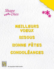 Shape Dies - French texts-1 (SD029) (AFGEPRIJSD)
