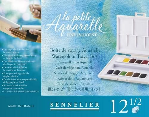 Sennelier La Petite Aquarelle set 12 halve napjes (N131680.00)