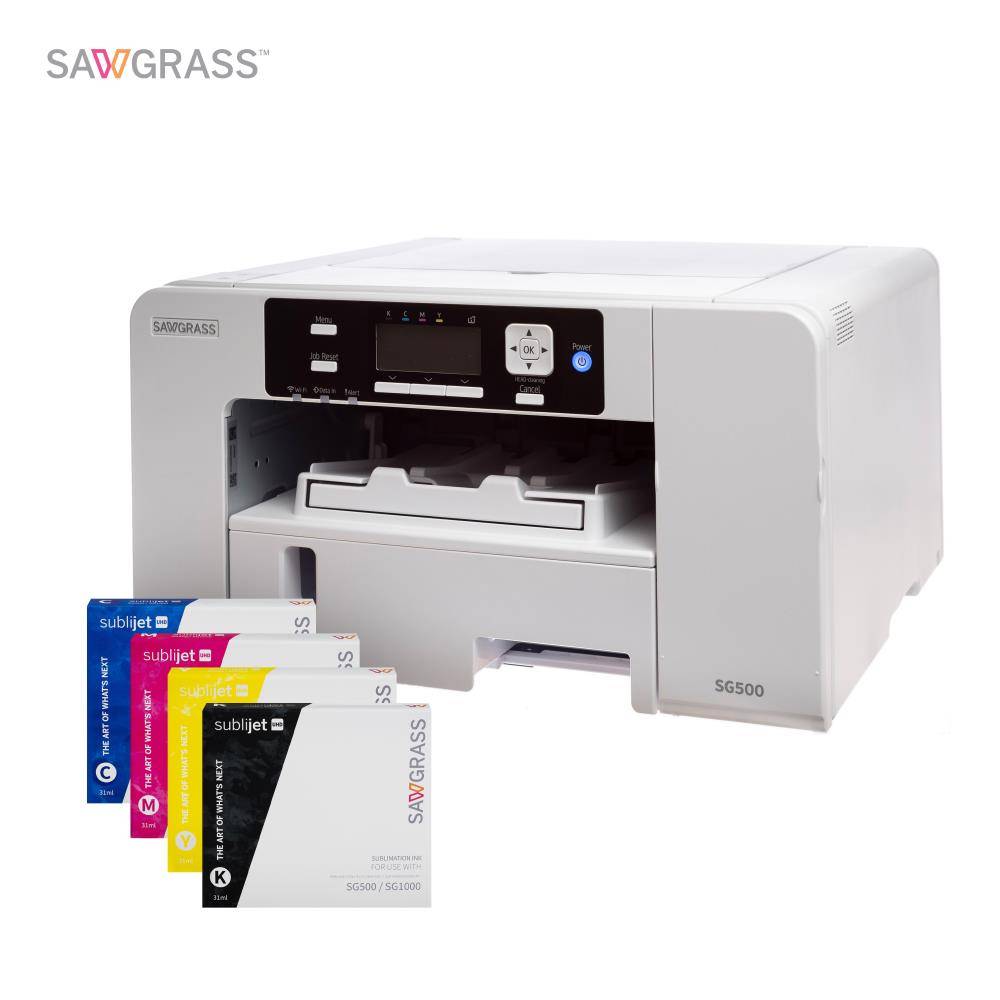 Sawgrass Virtuoso SG500 - A4 Sublimatieprinter (met grote cartridges van 31ml)  (Inclusief A4 sublimatie papier)
