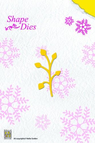 Shape Dies - Single Leaf branch (SD009) (AFGEPRIJSD)