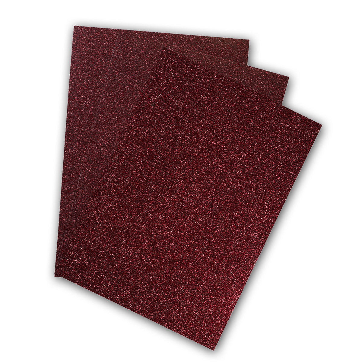 POLI-FLEX - PEARL GLITTER - Flexfolie - A4 - Burgundy (422)