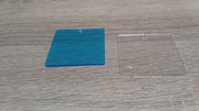 Plexiglas Sleutelhanger - shp07 - Vierkant