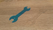 Plexiglas Sleutelhanger - shp11 - (steek)sleutel