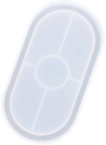 Siliconen Mal 18x9,5cm Schaaltje Ovaal (UC106-0041)