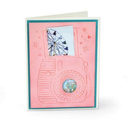 Sizzix 3-D Impresslits Embossing Folder - Instant Camera - Katelyn Lizardi 663631  (AFGEPRIJSD)
