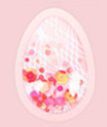 Sizzix Shaker Domes Egg/Balloon 2 x 3 6PK 664336