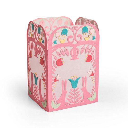 Sizzix Thinlits Die set - 5PK Folk Art Lantern - Jordan Caderao 663624  (AFGEPRIJSD)