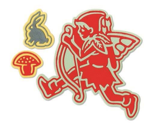 Sizzix Thinlits Die set - 6PK Fairy #6 662853 Jorli Perine (AFGEPRIJSD)