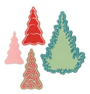 Sizzix Thinlits Die set - 7PK Fairy set - Background Trees - Jorli Perine 662847  (AFGEPRIJSD)
