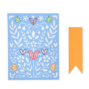 Sizzix Thinlits Die Set - 7PK Folk Art Stenci 663608*